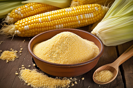 玉米面食物图片