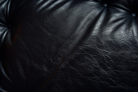 黑色皮革沙发背景图片