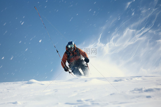 冬日滑雪乐趣图片