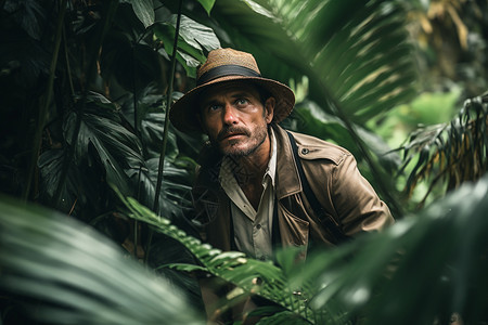 丛林探险家背景图片