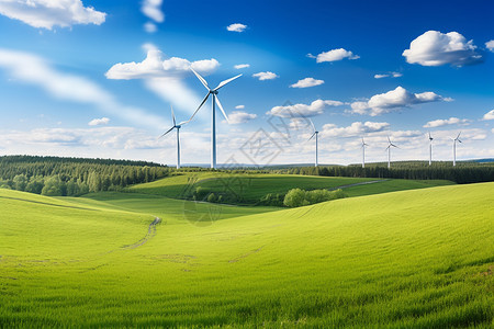 风力发电机图片背景图片