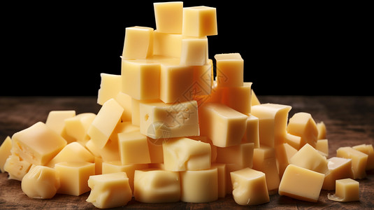 香甜奶酪背景图片
