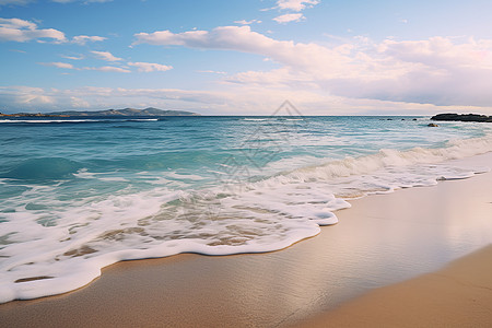 夏日海滩图片