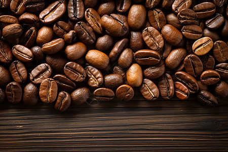 咖啡豆视觉盛宴图片
