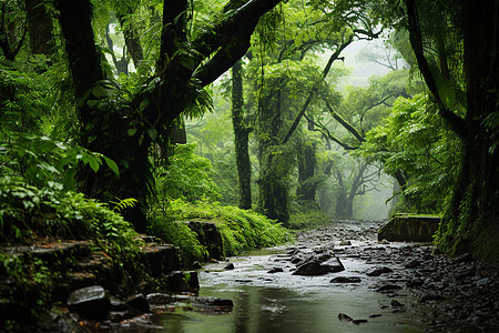 神秘雨林图片