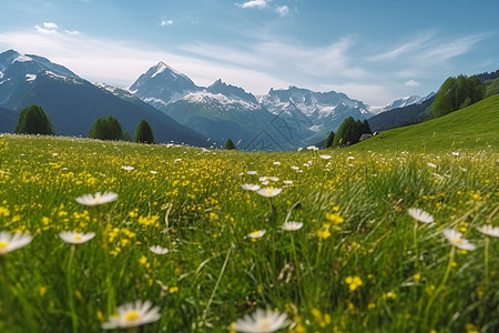 满山遍野的花朵图片