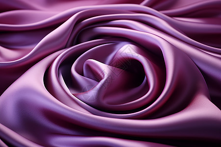 婉约紫意的丝绸织物图片