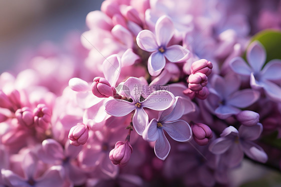 紫丁香的花海奇缘图片