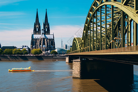 著名的莱茵河畔图片