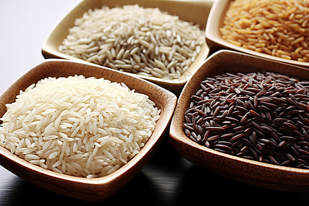 五彩斑斓的谷物粮食背景图片