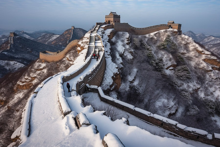 美丽的雪景图片