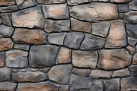 复古岩石墙壁背景图片