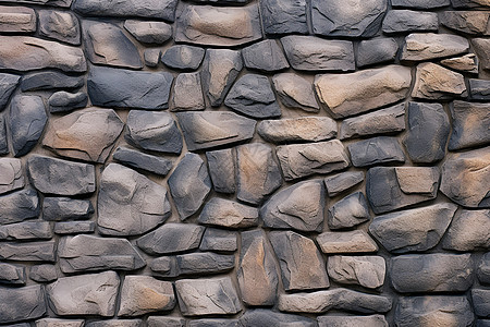 乡村建筑墙壁岩石纹理背景图片
