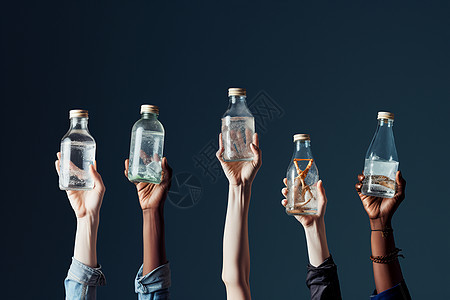 健康饮水的概念图图片