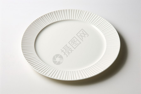 白瓷餐盘背景图片