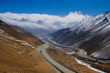 珠穆朗玛峰的美丽景观图片