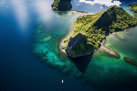 热带海岛美景图片