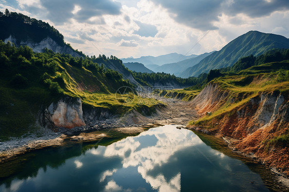 美丽的山水景色图片