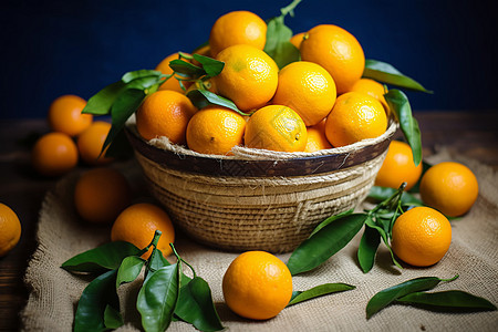 营养美味的柑橘水果图片