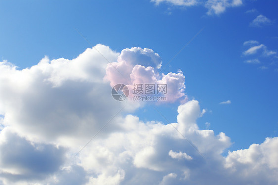 天空上美丽飘逸的云朵图片