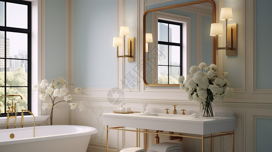 精心设计的浴室图片