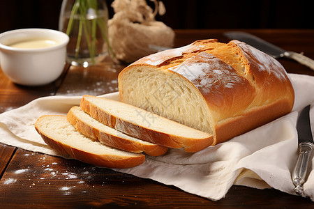 烘焙的面包图片