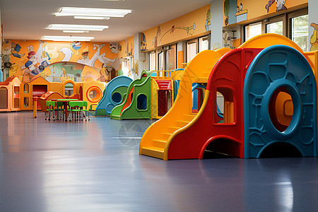 幼儿园的活动室背景图片