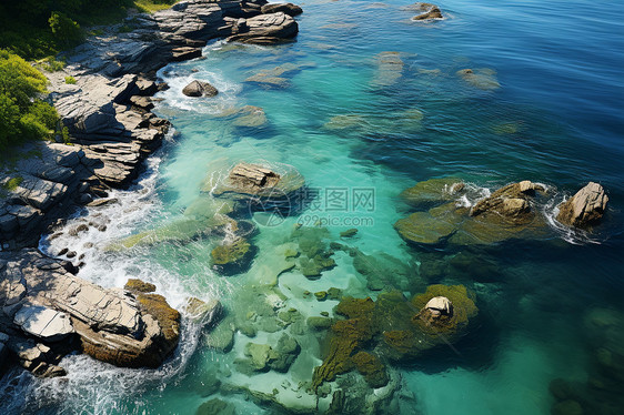 湾区壮丽全景图片