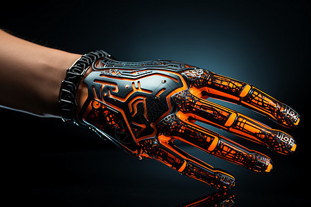 未来设计机器人手图片