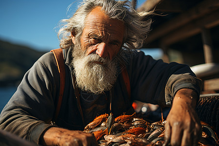 渔民的世界海产品养殖高清图片