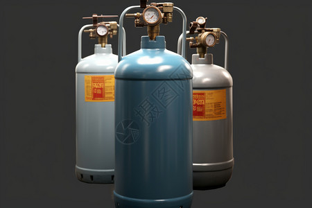 液化石油气钢瓶丙烷高清图片