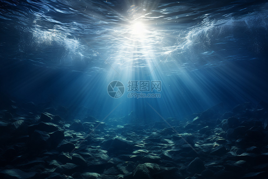 神奇的水下世界图片