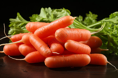 新鲜胡萝卜健康的胡萝卜背景