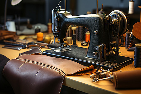 手工制作衣服手工缝纫衣服背景