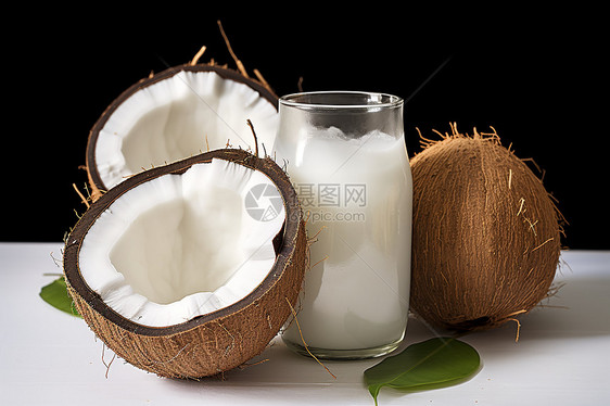 健康的椰子图片