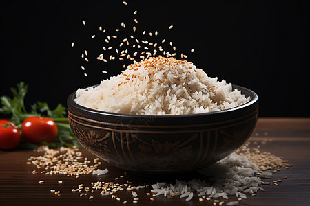 美味可口的米饭图片