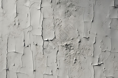 白墙裂缝纸墙上的裂痕背景