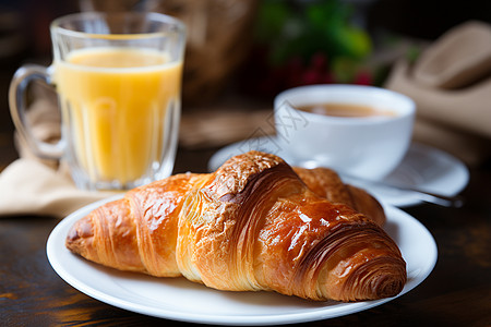 美味的早餐与精致的咖啡图片