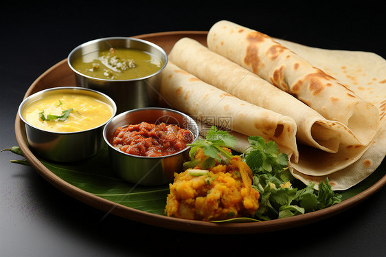 传统印度美味小吃图片