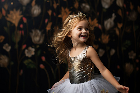 小公主跳舞图片