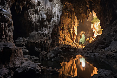 洞穴探险之旅图片