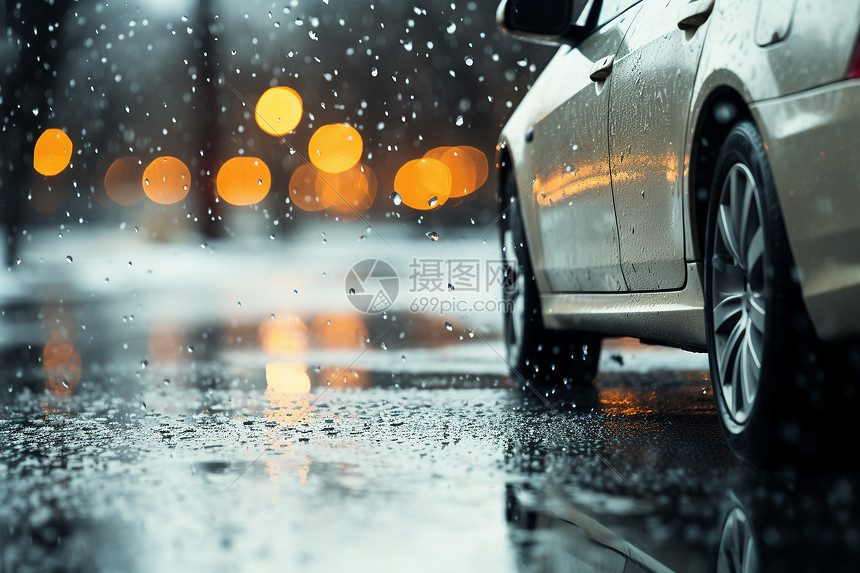 下雨的天气图片