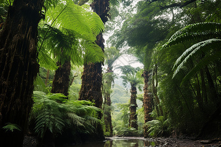 热带雨林的植物图片