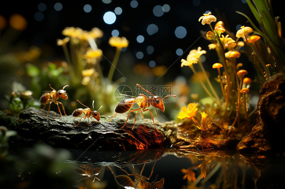 微观世界中昆虫的完美细节图片