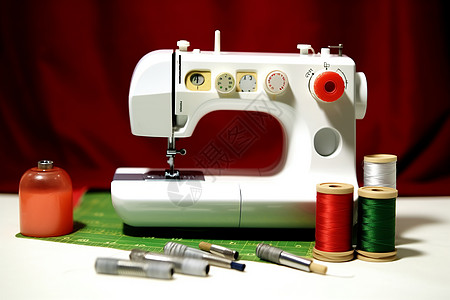 现代的缝纫机图片