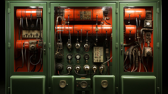大型电气柜技术电气柜高清图片