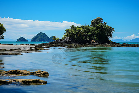 北部绿色湖泊背景