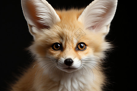 大耳朵的狐狸图片