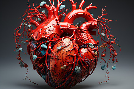心脏动脉图片