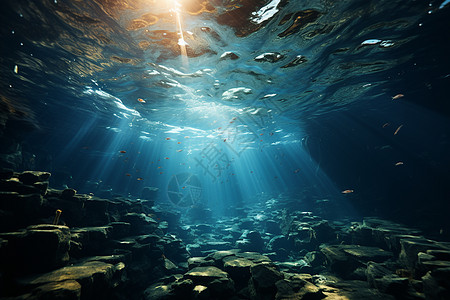 水下的奇景图片